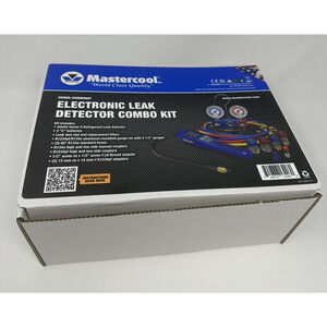 R134A/1234YF Gauges and Electronic Leak Detector Mastercool 55900-Combokit AC
